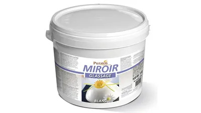 CT MIROIR GLASSAGE CHOCOLAT BLANC
