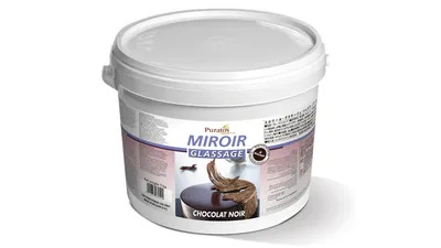 MIROIR GLASSAGE CHOCOLAT NOIR  5KG