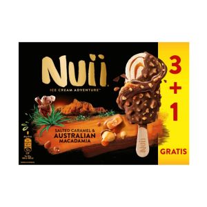 PK NUII CARAMELO & NUECES  MACADAMIA (3+1)x90ml