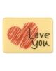 PLAQUETAS CHOCO BLANCO LOVE 48uds/caja